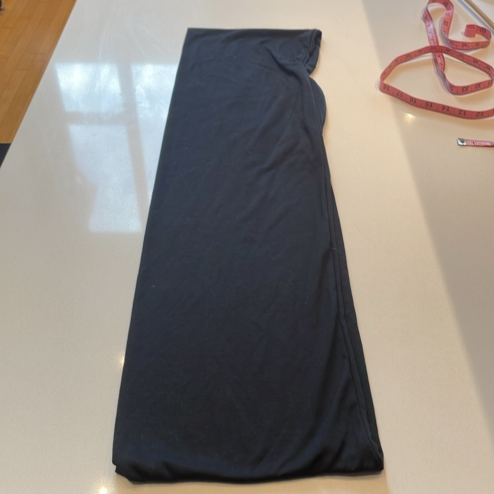 Infinity Scarf with Zippered Pocket, Black - Picture 3 of 6